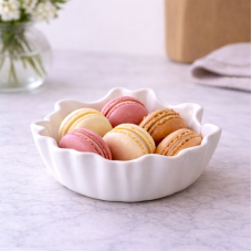 Dekoratyvinis indelis "Mažasis varveklis" - rankų darbo gipsinis indelis interjerui