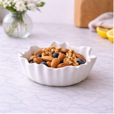 Dekoratyvinis indelis "Didysis varveklis" - rankų darbo gipsinis indelis interjerui